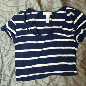 Stripe crop top